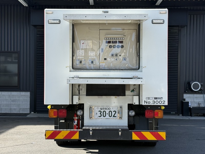 特殊防音電源車(シングル電源車)